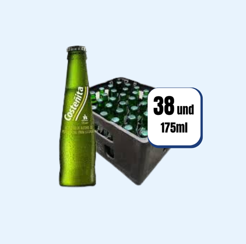 Cerveza Costeña Bacana Envase Retornable 175ml 38 Und