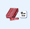 Halls Barra Cherry Lyptus 9 Pastillas 12 Und