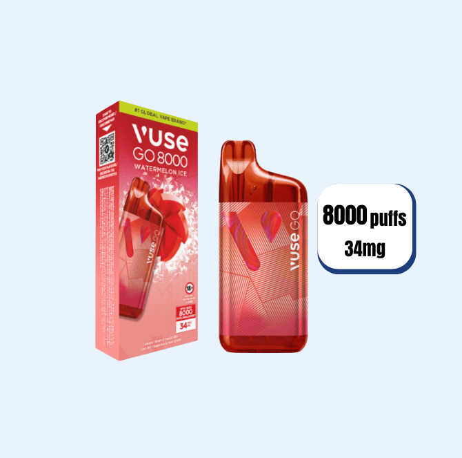 Vaper Vuse Capsulas Watermelon Ice 34mg 8000 Puffs