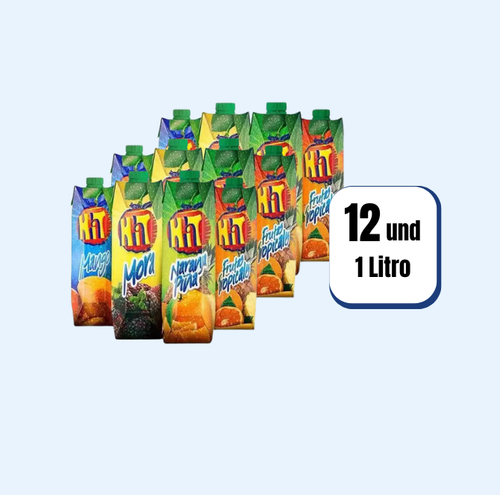 Jugo Hit Surtido Tetrapack Litro 1000ml 12Und
