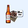 Cerveza Budweiser Envase Retornable 330ml 30 Und