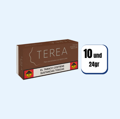 Cartón Terea Bronze 10 Cajetillas