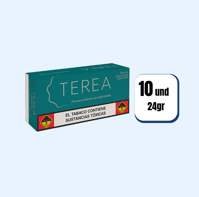 Cartón Terea Blue 10 Cajetillas