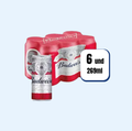 Cerveza Budweiser Lata 269ml 6 Und