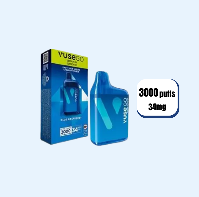 Vaper Vuse Capsulas Blueberry Ice 34mg 3000 Puffs