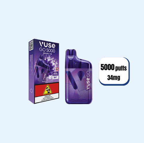 Vaper Vuse Capsulas Grape Ice 34mg 5000 Puffs