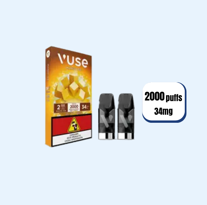Vaper Vuse Capsulas Mango Ice 34mg 2000 Puffs