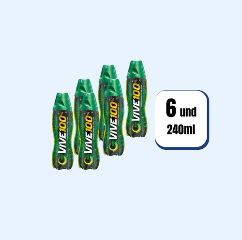 Energizante Vive 100 Pet 240ml 6 Und