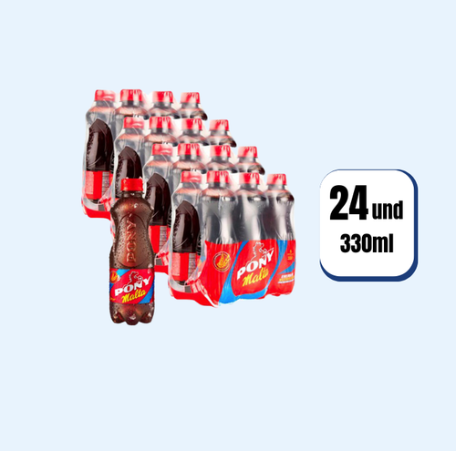 Pony Malta Botella Pet 330ml 24 Und
