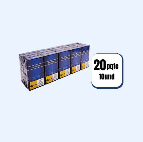 Cigarrillo Cartón Rothmans Azul 20 Paquetes 10 Und