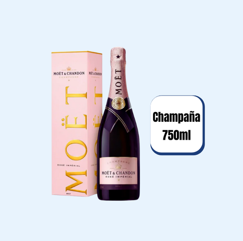 Champagne Möet & Chandon Rosé Impérial Botella 750ml