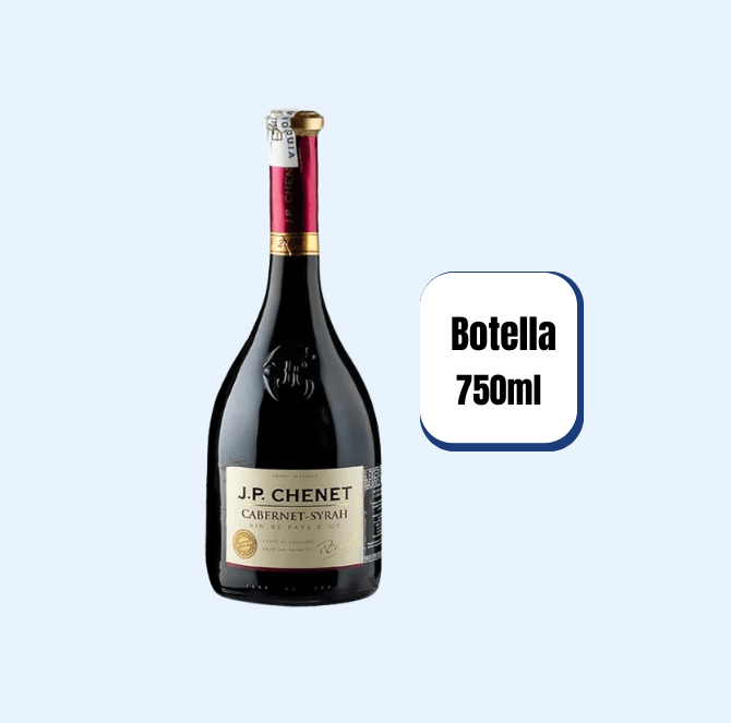 Vino Tinto JP Chenet Cabernet Syrah Botella 750ml