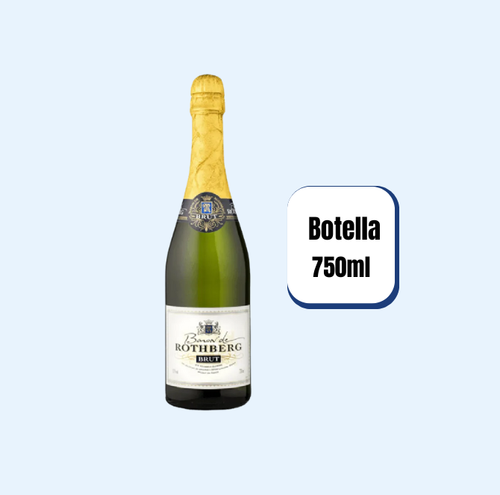 Vino Espumoso Brut Baron De Rothberg Botella 750ml