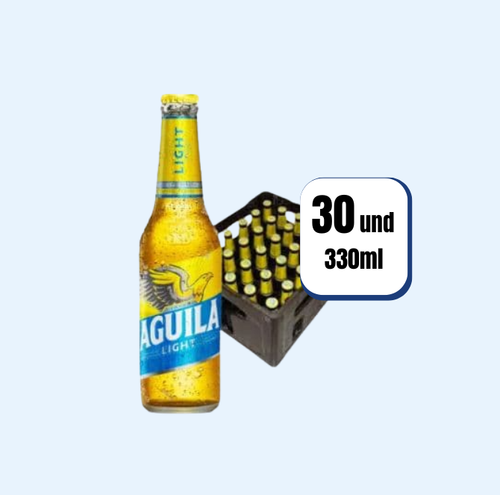 Cerveza Aguila Light Envase Retornable 330ml 30 Und