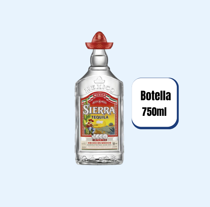 Tequila Sierra Blanco Botella 750ml