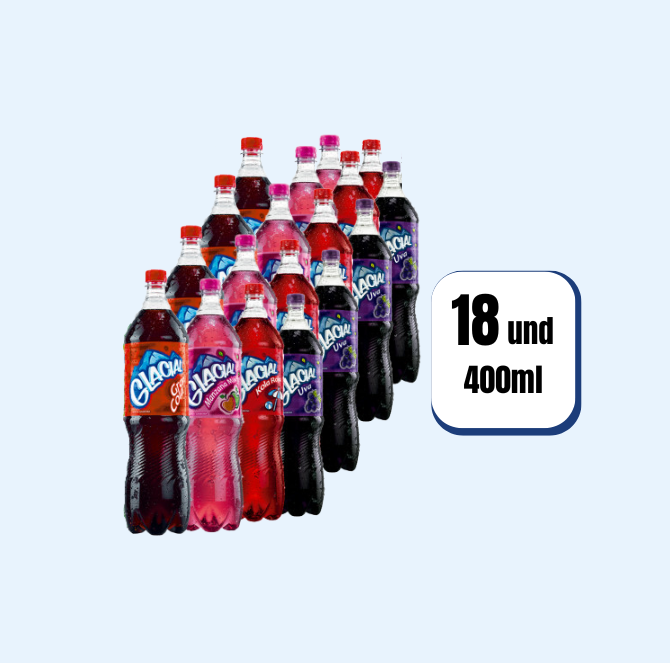 Gaseosa Glacial 400ml 18 Und