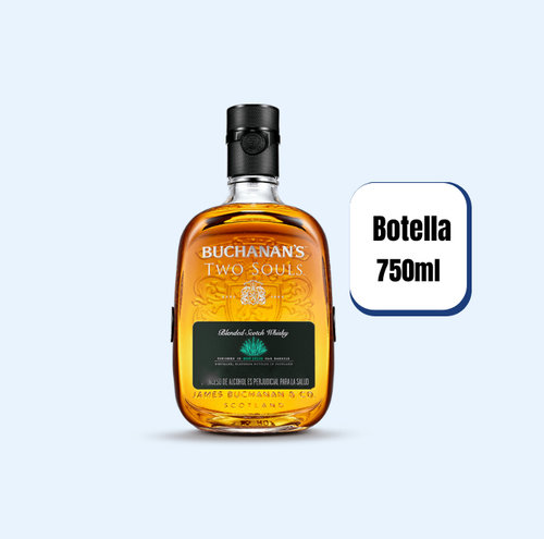 Whisky Buchanans Two Souls Blended Botella 750ml