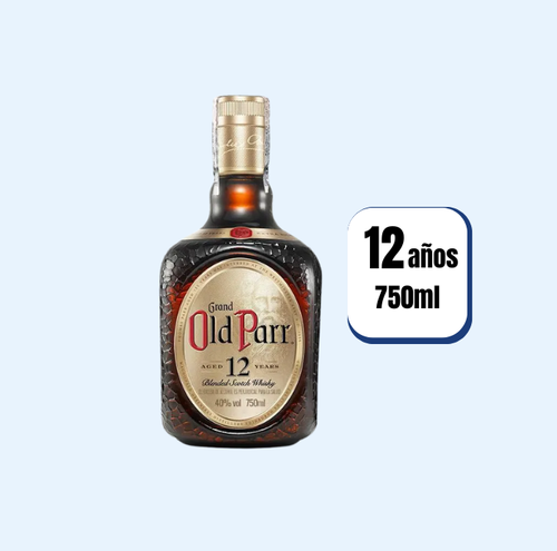 Whisky Old Parr 12 Años Blended Botella 750ml