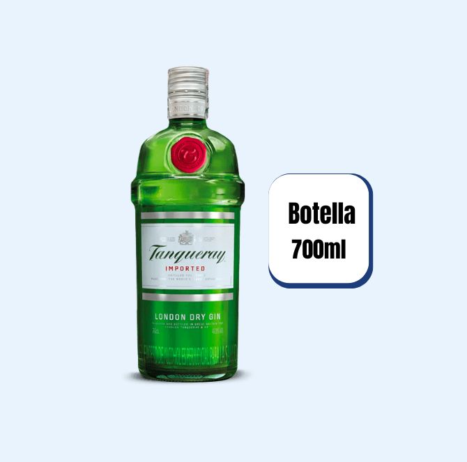 Ginebra Tanqueray London Botella 700ml
