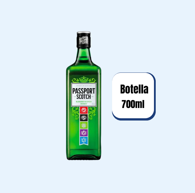 Whisky Passport Scotch Botella 700ml