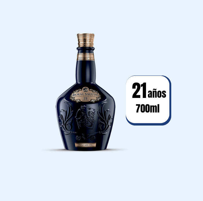 Whisky Royal Salute 21 Años Botella 700ml