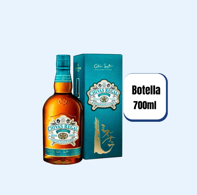 Whisky Chivas Regal Mizunara Botella 700ml