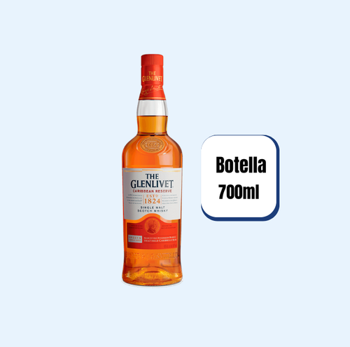 Whisky The Glenlivet Caribbean Reserve Botella 700ml