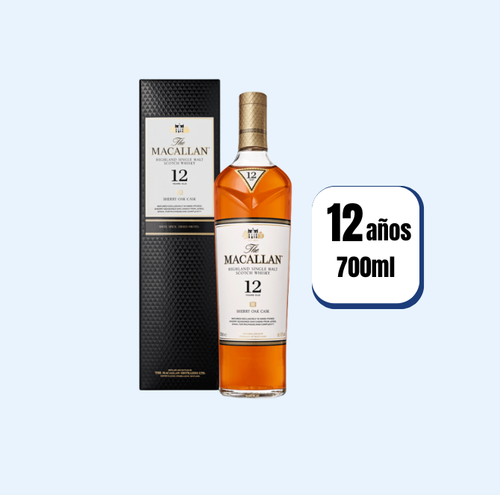 Whisky Macallan Double Cask 12 Años Botella 700ml