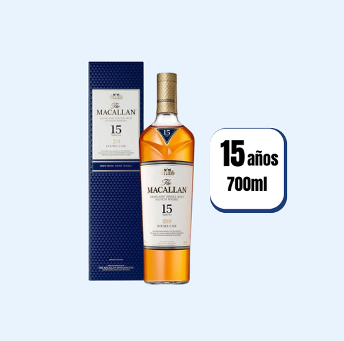 Whisky Macallan Double Cask 15 Años Botella 700ml