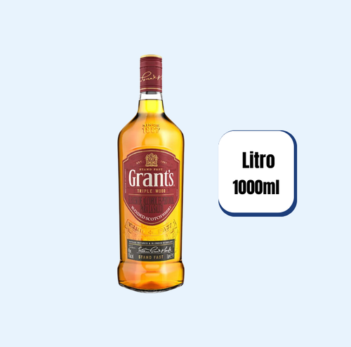 Whisky Grants Triple Wood Litro 1000ml