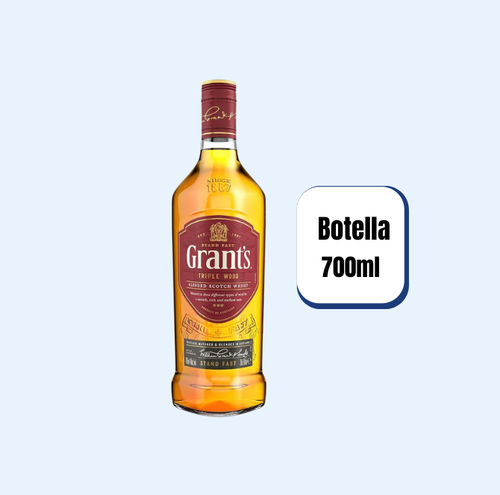 Whisky Grants Triple Wood Botella 700ml