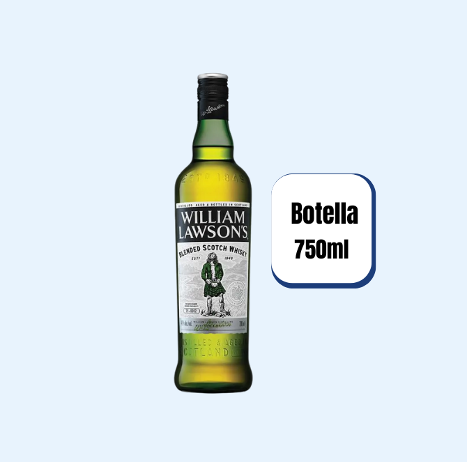 Whisky William Lawson's Botella 750ml