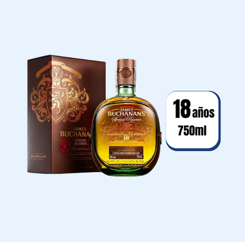 Whisky Buchanans Special Reserve 18 Años Botella 750ml