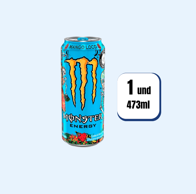 Energizante Monster Energy Mango Loco Lata 473ml