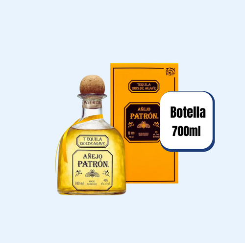 Tequila Patrón Añejo Botella 700ml