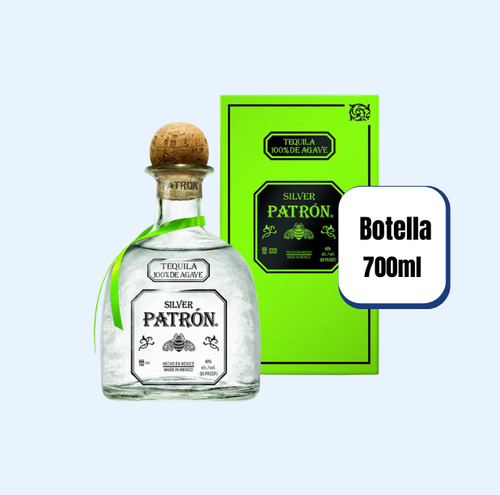 Tequila Patrón Blanco Botella 700ml