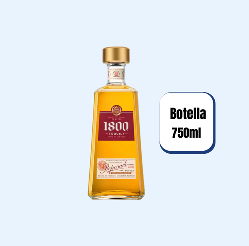 Tequila 1800 Reposado Botella 750ml
