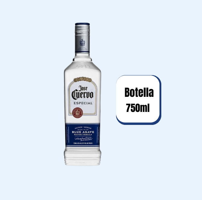 Tequila Jose Cuervo Especial Silver Botella 750ml