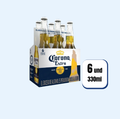 Cerveza Corona Extra Botella 330ml 6 Und
