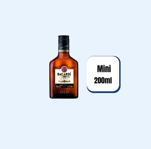Ron Bacardí Añejo Botella 200ml