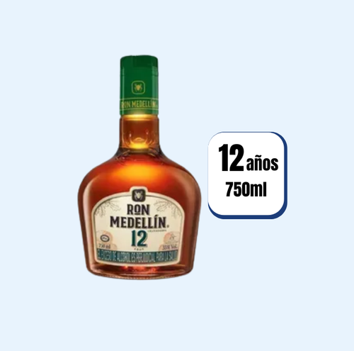 Ron Medellín 12 Años Botella 750ml