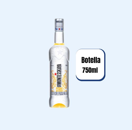 Vodka Montesskaya Citrus Botella 750ml