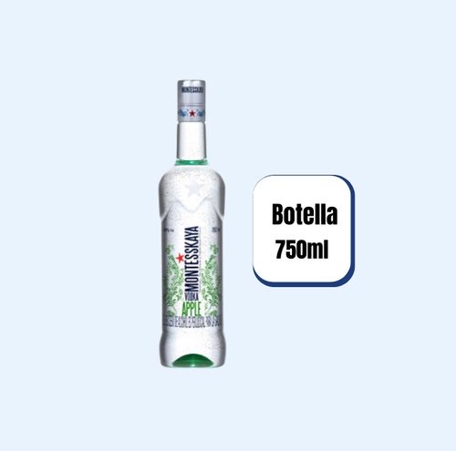 Vodka Montesskaya Apple Botella 750ml