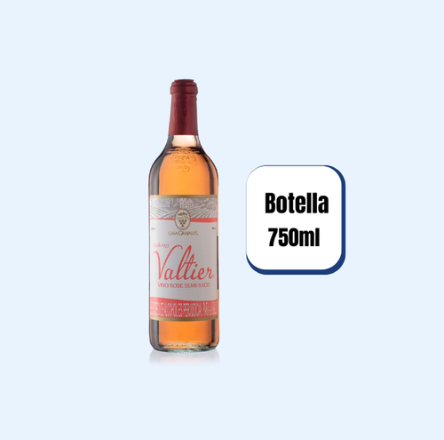 Vino Rosé Valtier Semi Seco Botella 750ml