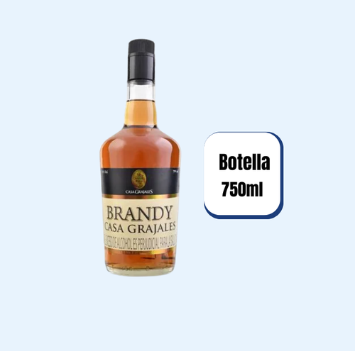 Brandy Casa Grajales Botella 750ml
