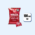 Halls Bolsa Cherry Lyptus 100 Und