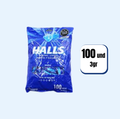 Halls Bolsa Menthol Lyptus 100 Und