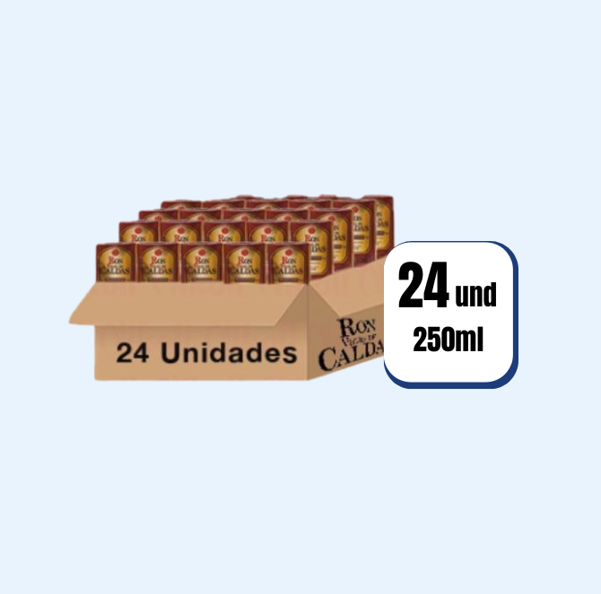 Ron Viejo De Caldas Tradicional Tetratrapack 250ml 24 Und