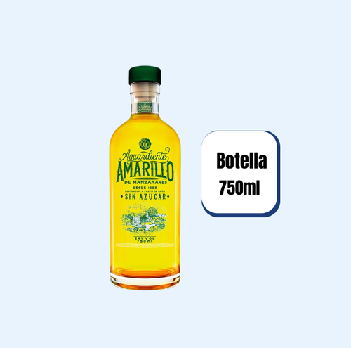 Aguardiente Amarillo de Manzanares Botella 750ml
