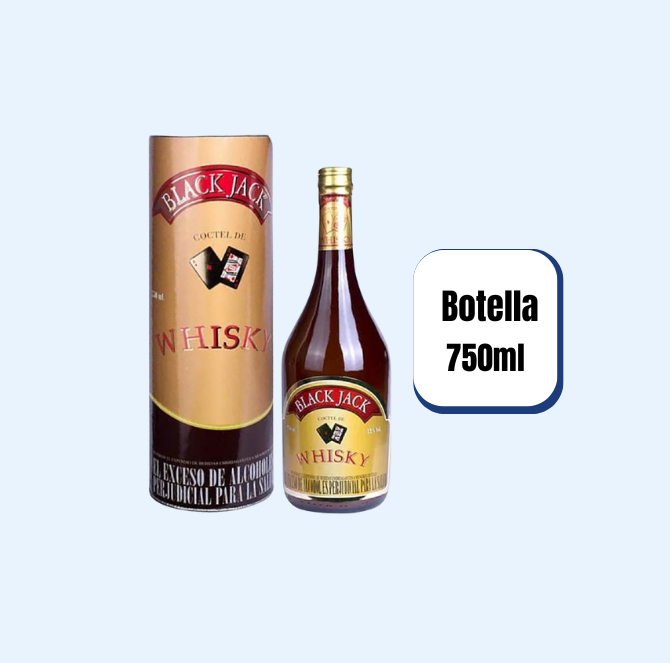 Crema De Whisky Black Jack Botella 750ml